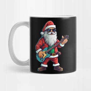 Guitar Santa Mug